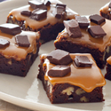 Chocolate Bliss-Caramel Brownies